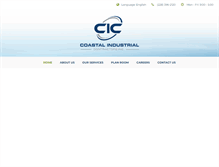 Tablet Screenshot of coastalinc.com